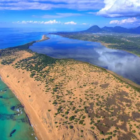 Kipos Issos Corfu Λίνια